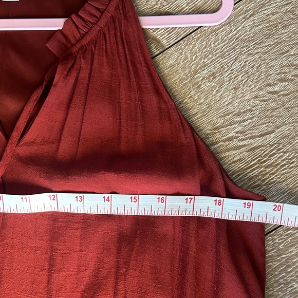 Nine West Terracotta Sleeveless Dress - Picture 8 of 11